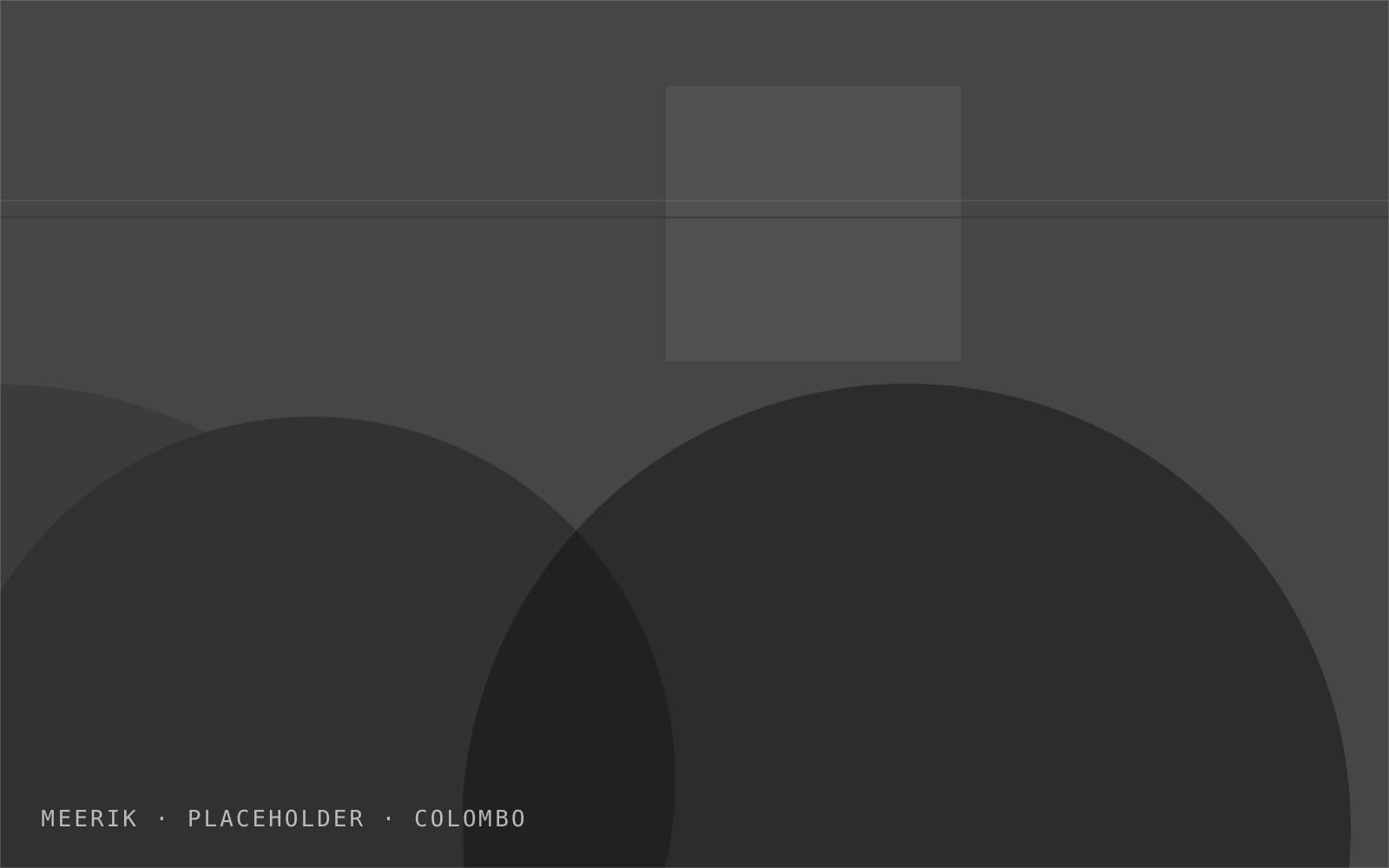 Placeholder monochrome cover for arriving in Colombo.