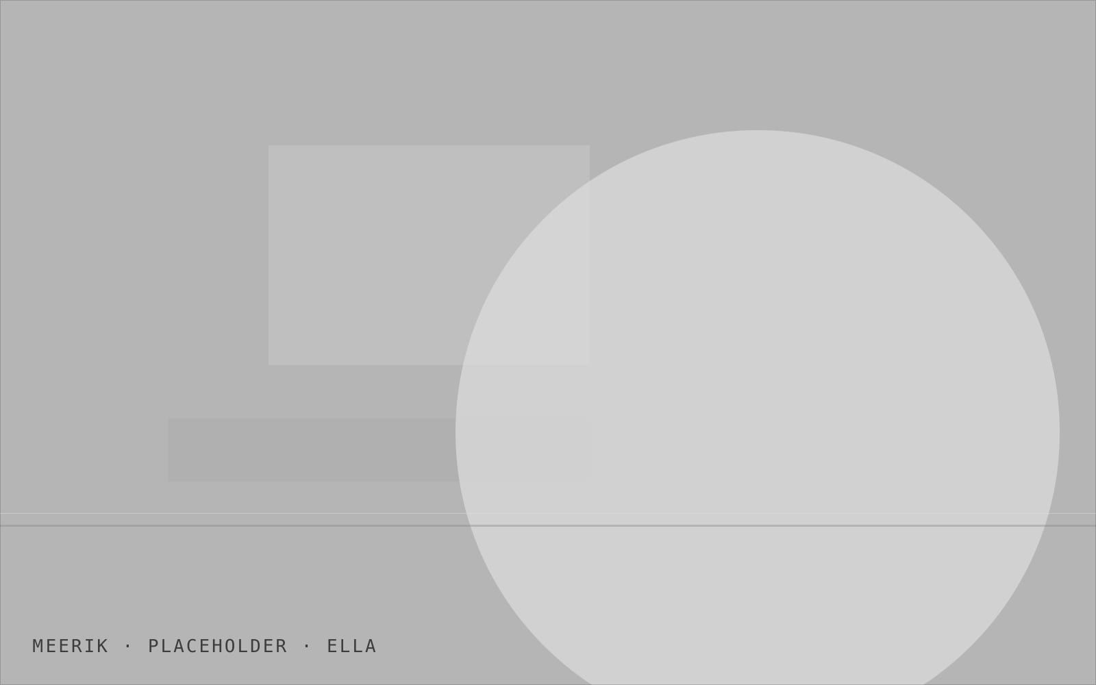 Placeholder monochrome cover for the train to Ella.